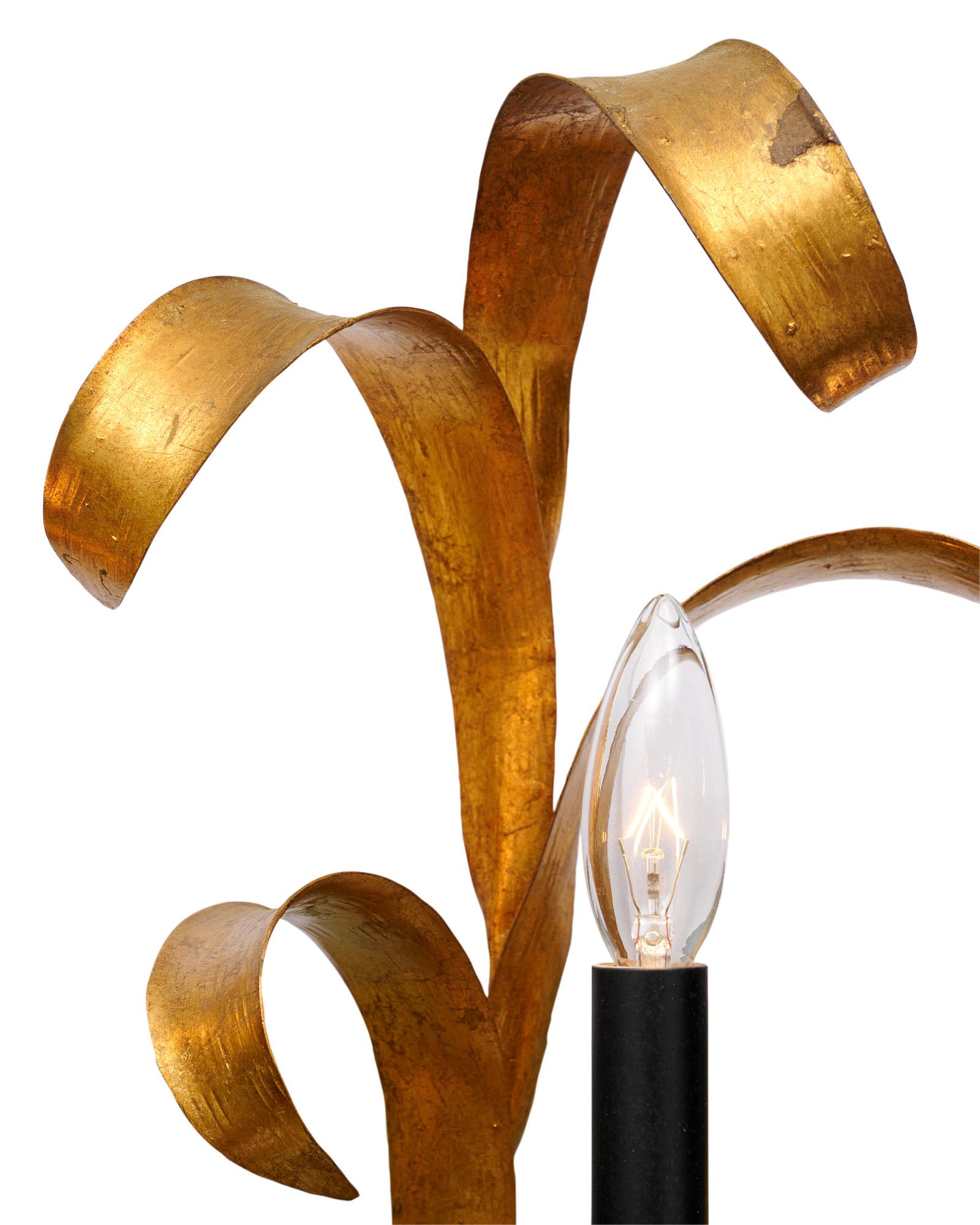 Metal French Vintage Scroll Sconce For Sale