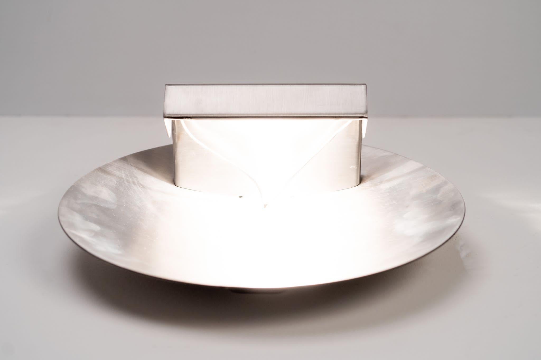 French Vintage Stainless Steel Applique by Maria Pergay, 1970s in vendita 3