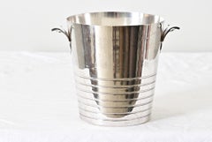 French Vintage Steel Champagne Bucket