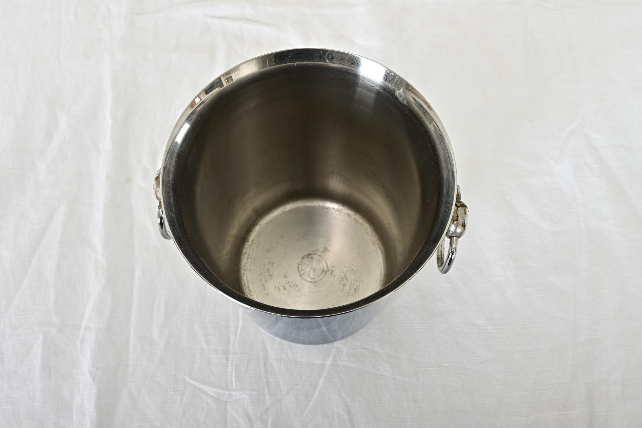Other French Vintage Steel Champagne Bucket