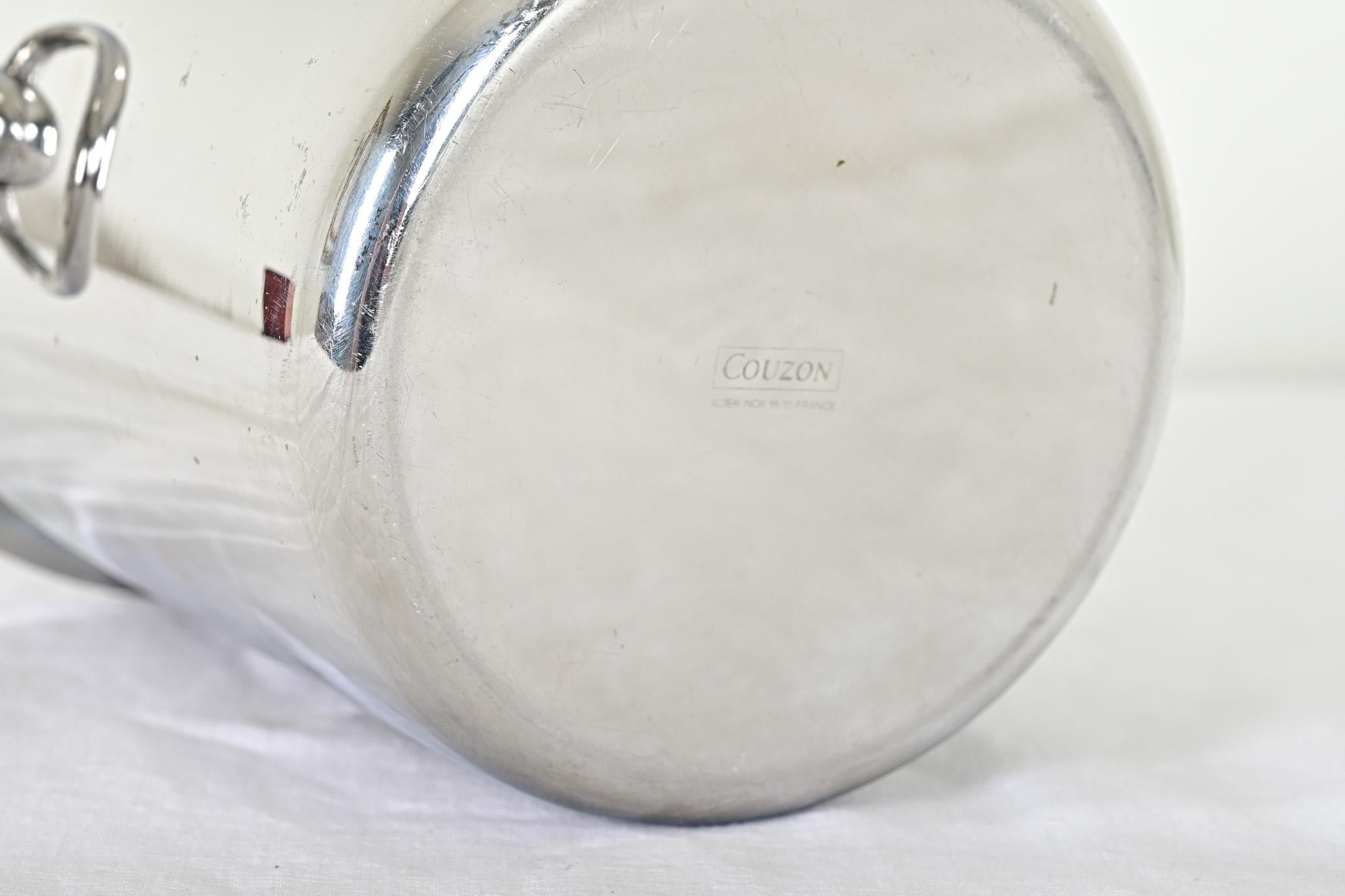 Stainless Steel French Vintage Steel Champagne Bucket