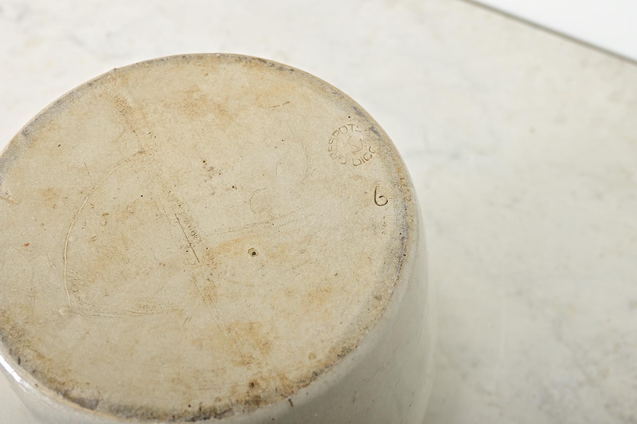 French Vintage Stoneware Confit Crock im Zustand „Gut“ im Angebot in Baton Rouge, LA