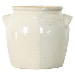 French Vintage Stoneware Confit Crock