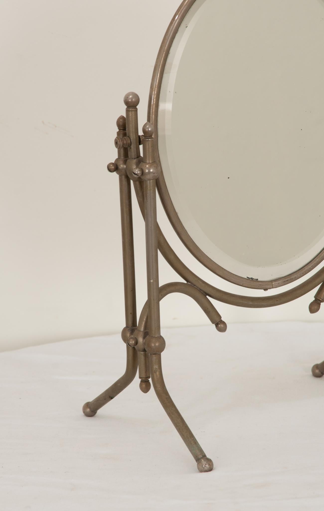 Other French Vintage Tabletop Vanity Mirror