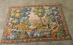 French Vintage Tapestry Reproduction by Robert Four