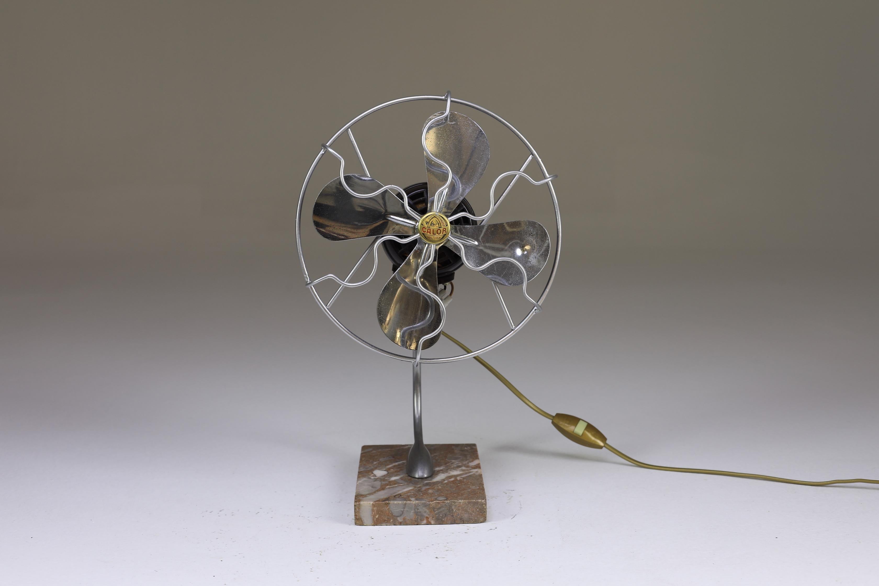 French Vintage Ventilator by Calor, 1940s In Good Condition In Paris, FR