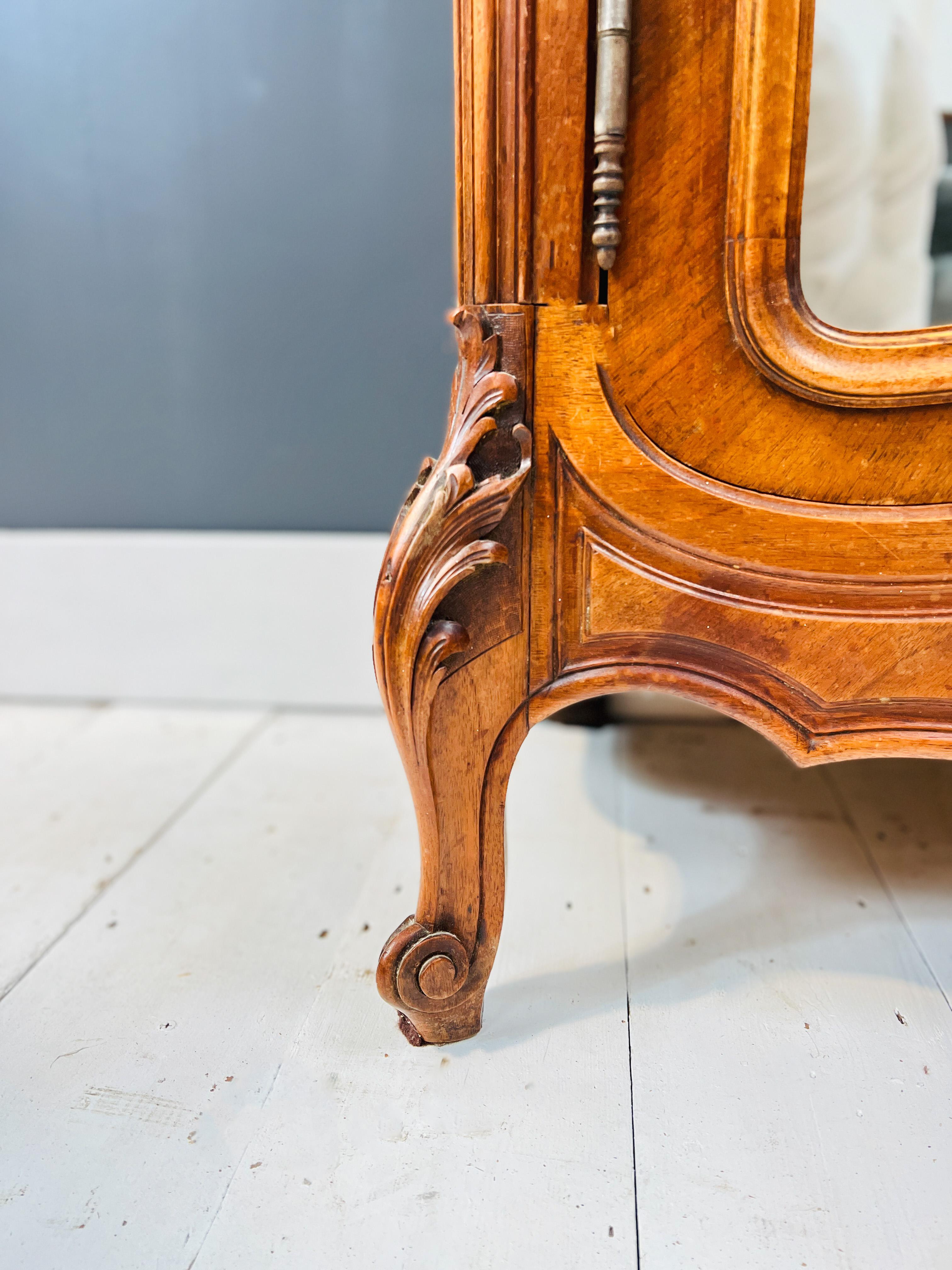 French Vintage Walnut Armoire / Wardrobe 5