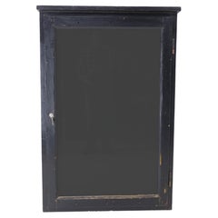 Used French Vitrine Bulletin Board for Hotel or Restaurant, circa 1940