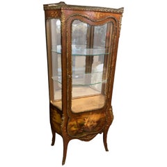 French Vitrine Cabinet