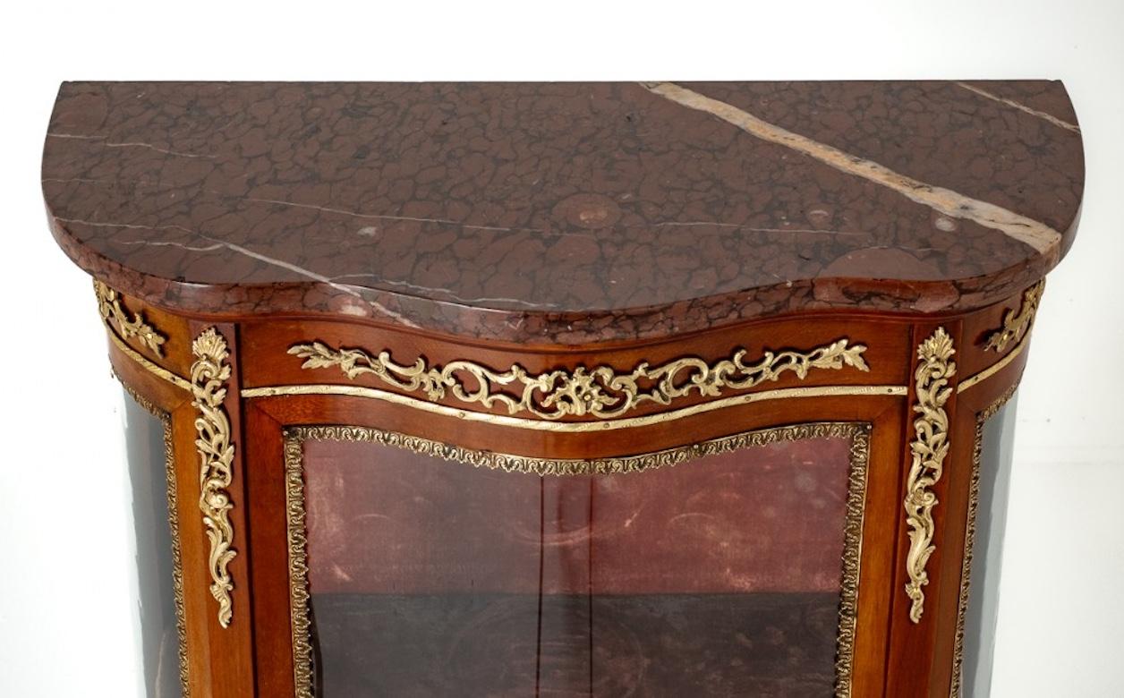 French Vitrine Display Cabinet 1900 For Sale 3