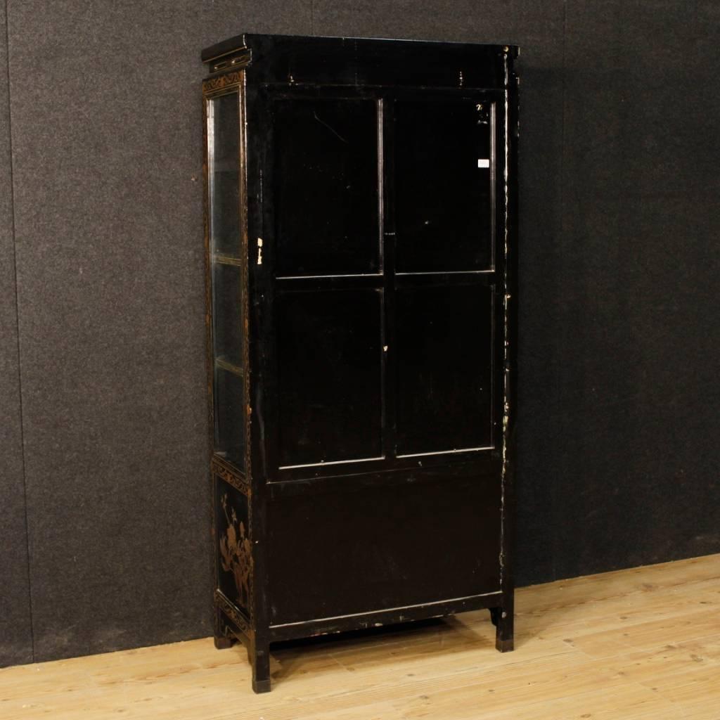 French Vitrine in Lacquered Chinoiserie Wood from 20th Century 3