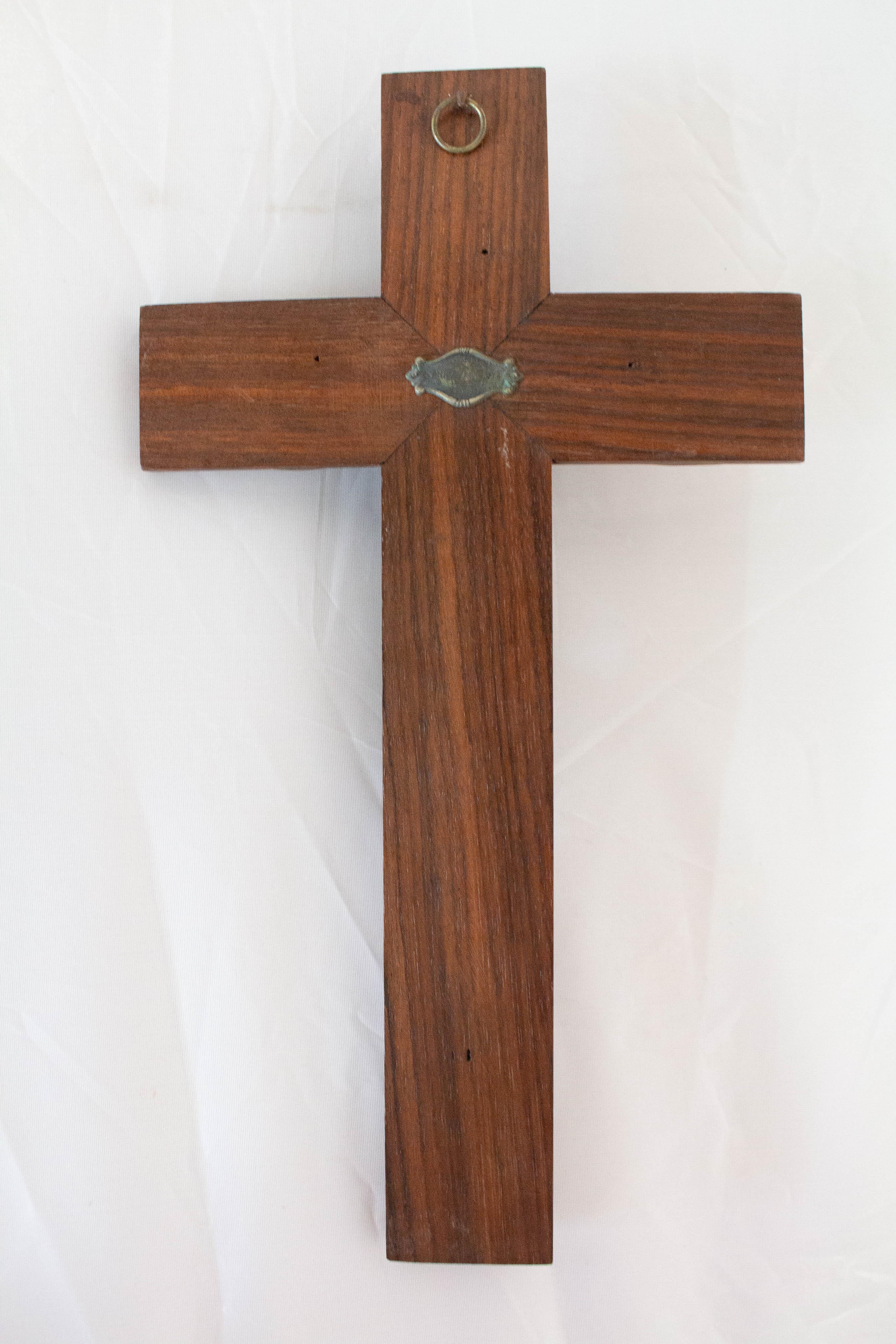 blessed wall crucifix