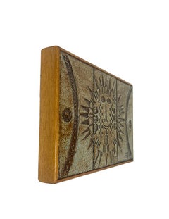 Tableau di piastrelle da parete francese di Roger Capron, anni '60