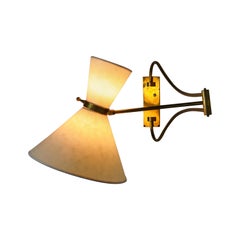 French Wall Lamp, 1950s