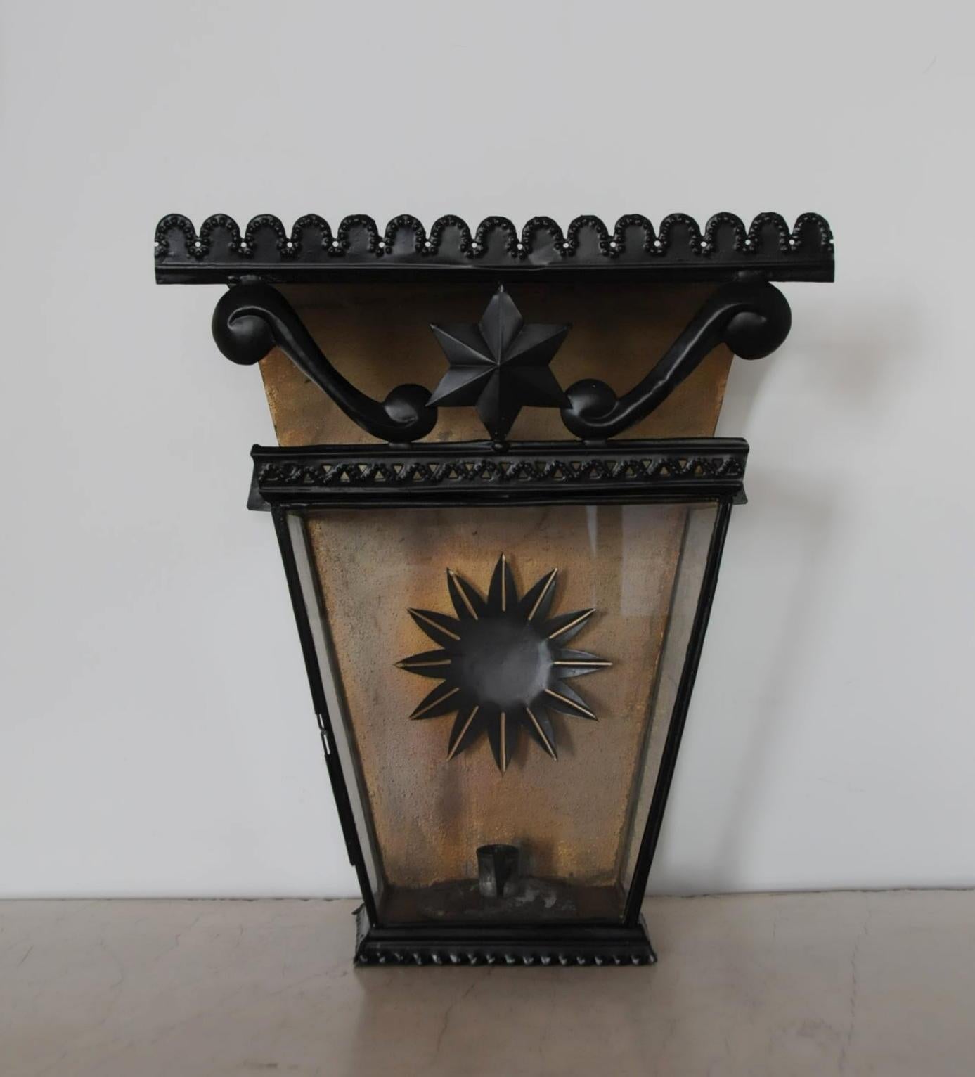 lantern sconce