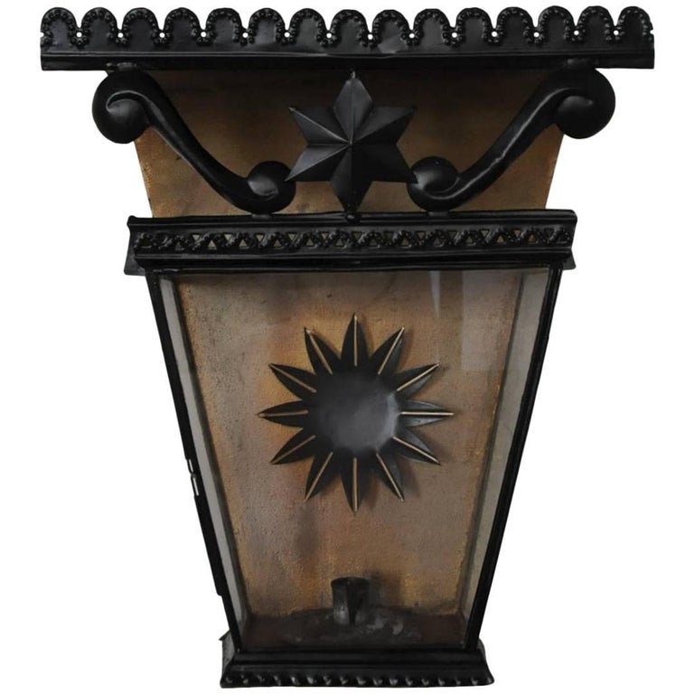 French Wall Lantern / Sconce, Origin France, circa 1860 at 1stDibs