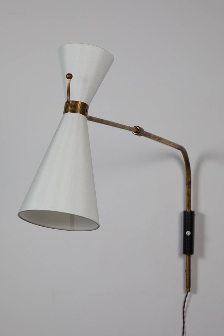 French Wall Light by Robert Mathieu at 1stDibs