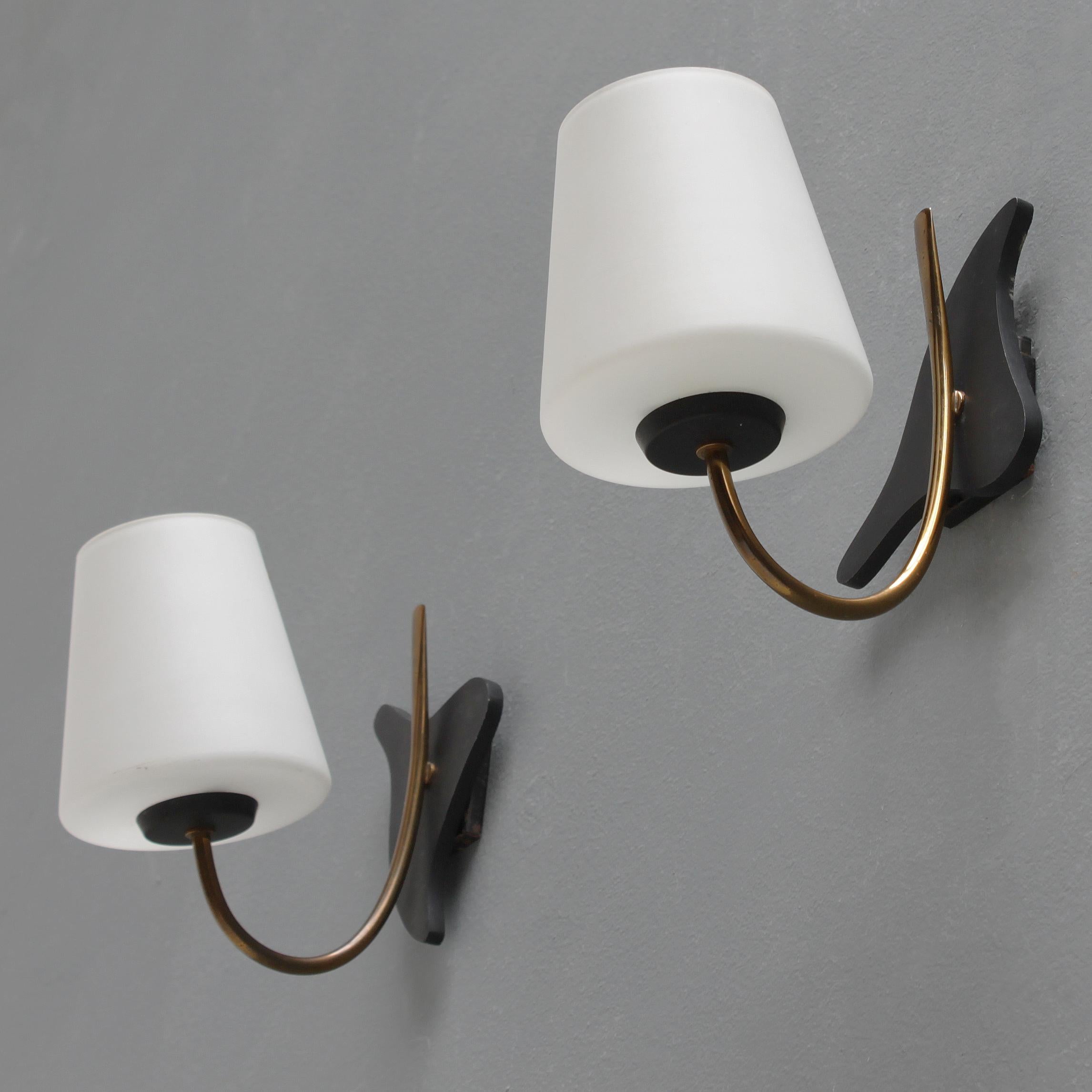 French Wall Lights by Maison Lunel 3