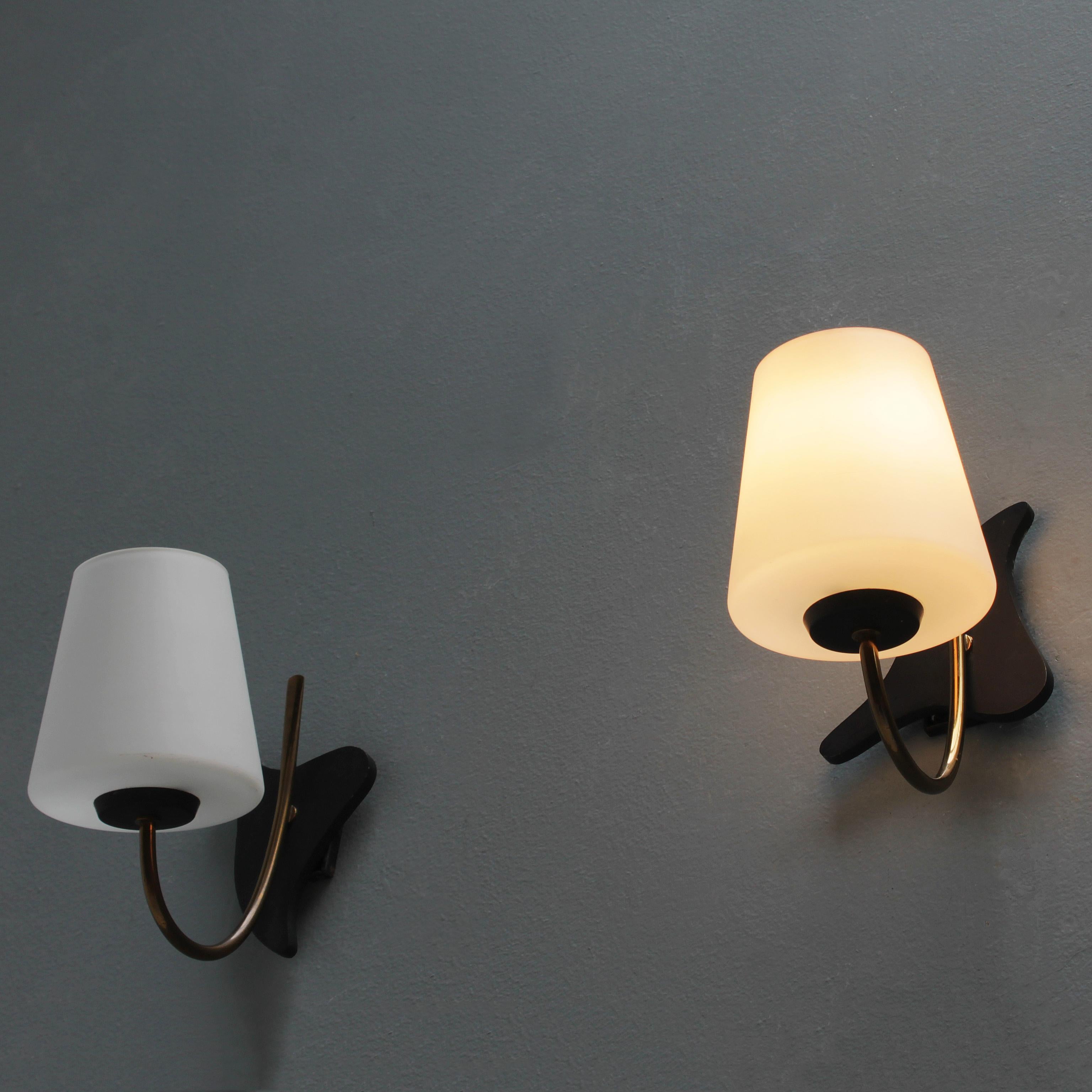 French Wall Lights by Maison Lunel 1