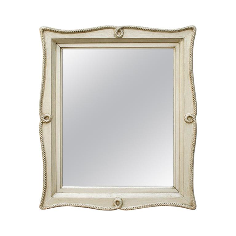 French Wall Mirror by Emile Bouche, circa 1950 For Sale