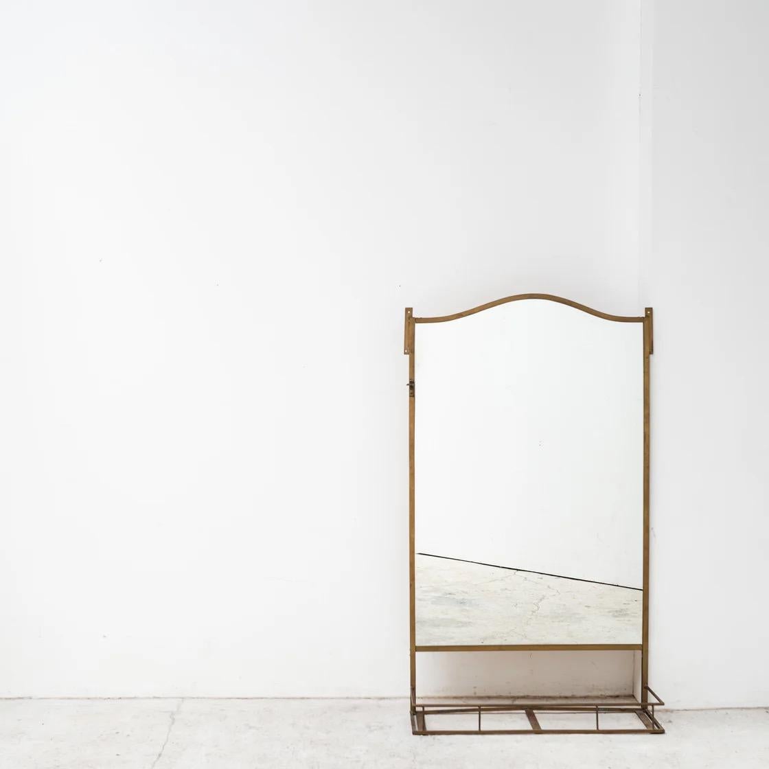 Laiton Miroir mural français en vente