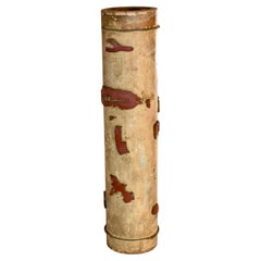 Rollo de impresión de papel pintado francés, circa 1900