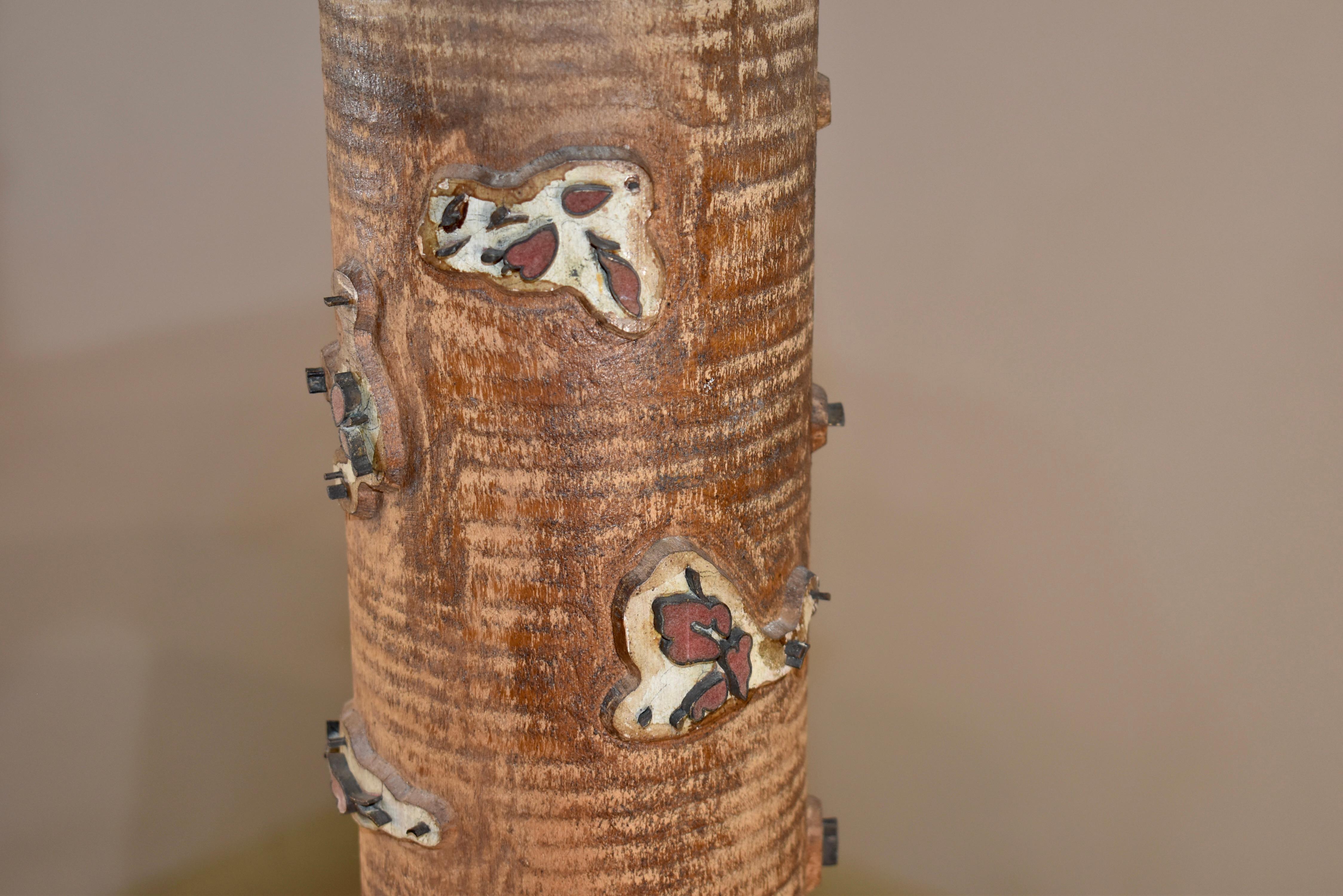 French Wallpaper Printing Roll In Good Condition For Sale In High Point, NC