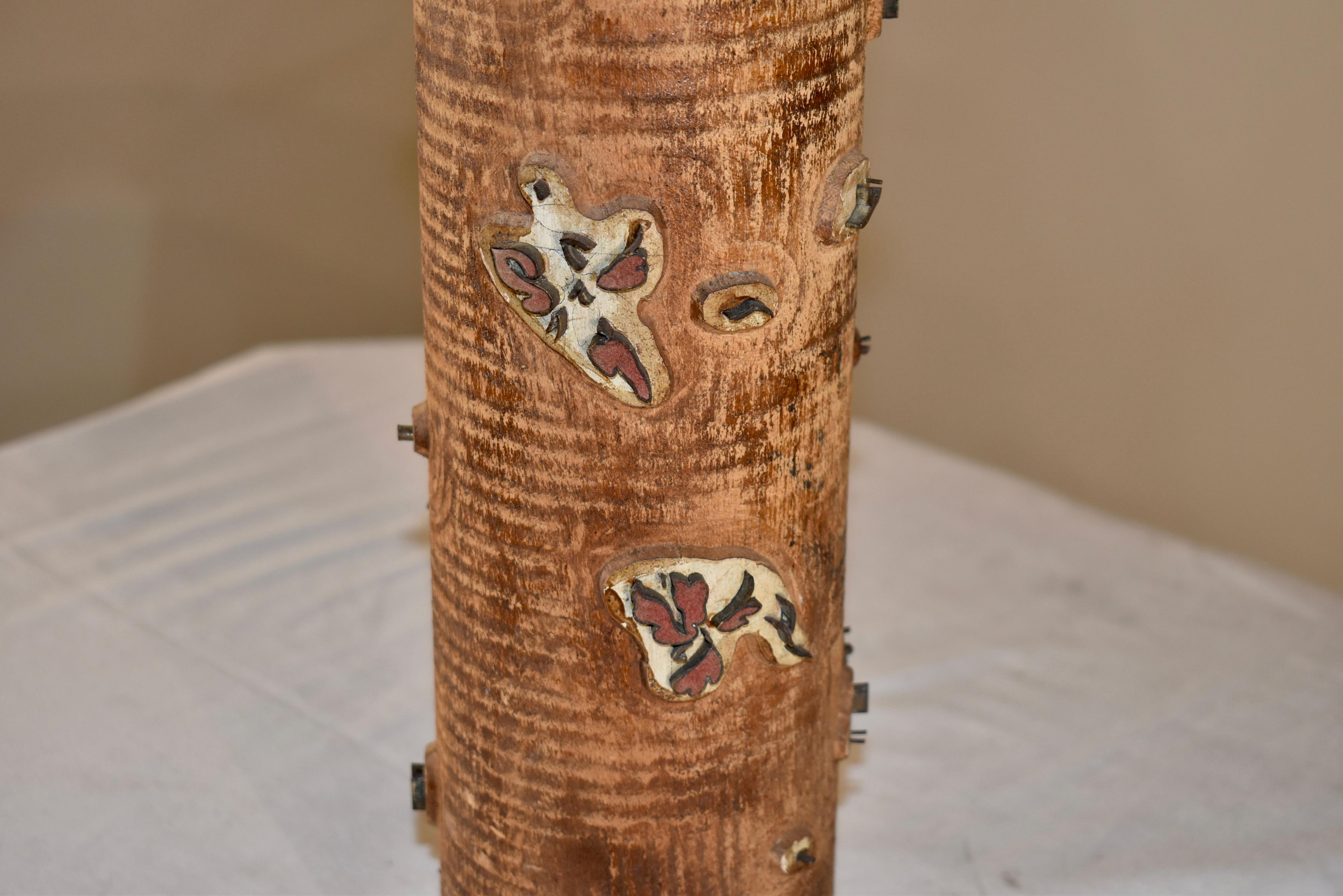Early 20th Century French Wallpaper Printing Roll For Sale