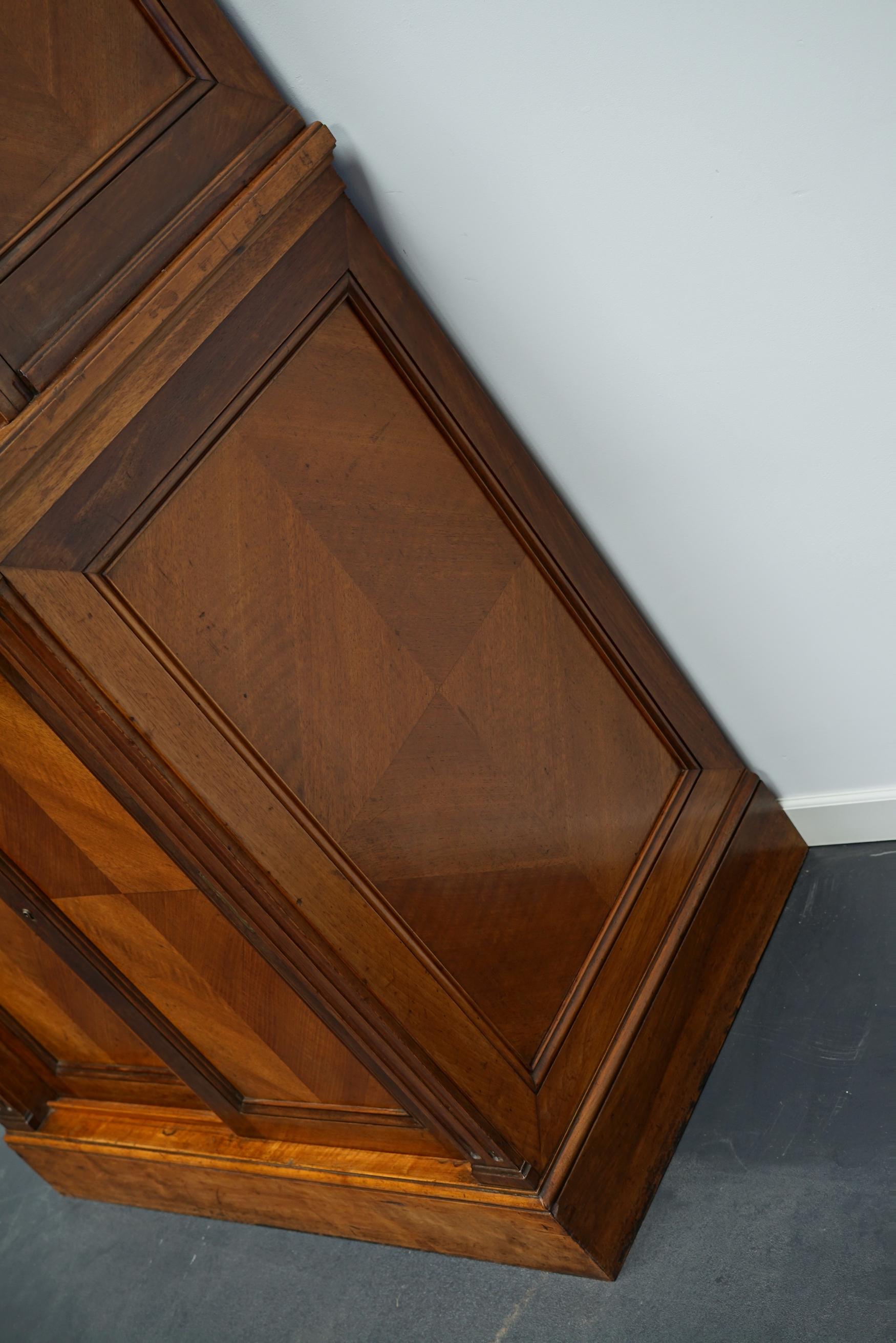 French Walnut Apothecary Cabinet / Filing Cabinet, 1920s For Sale 1