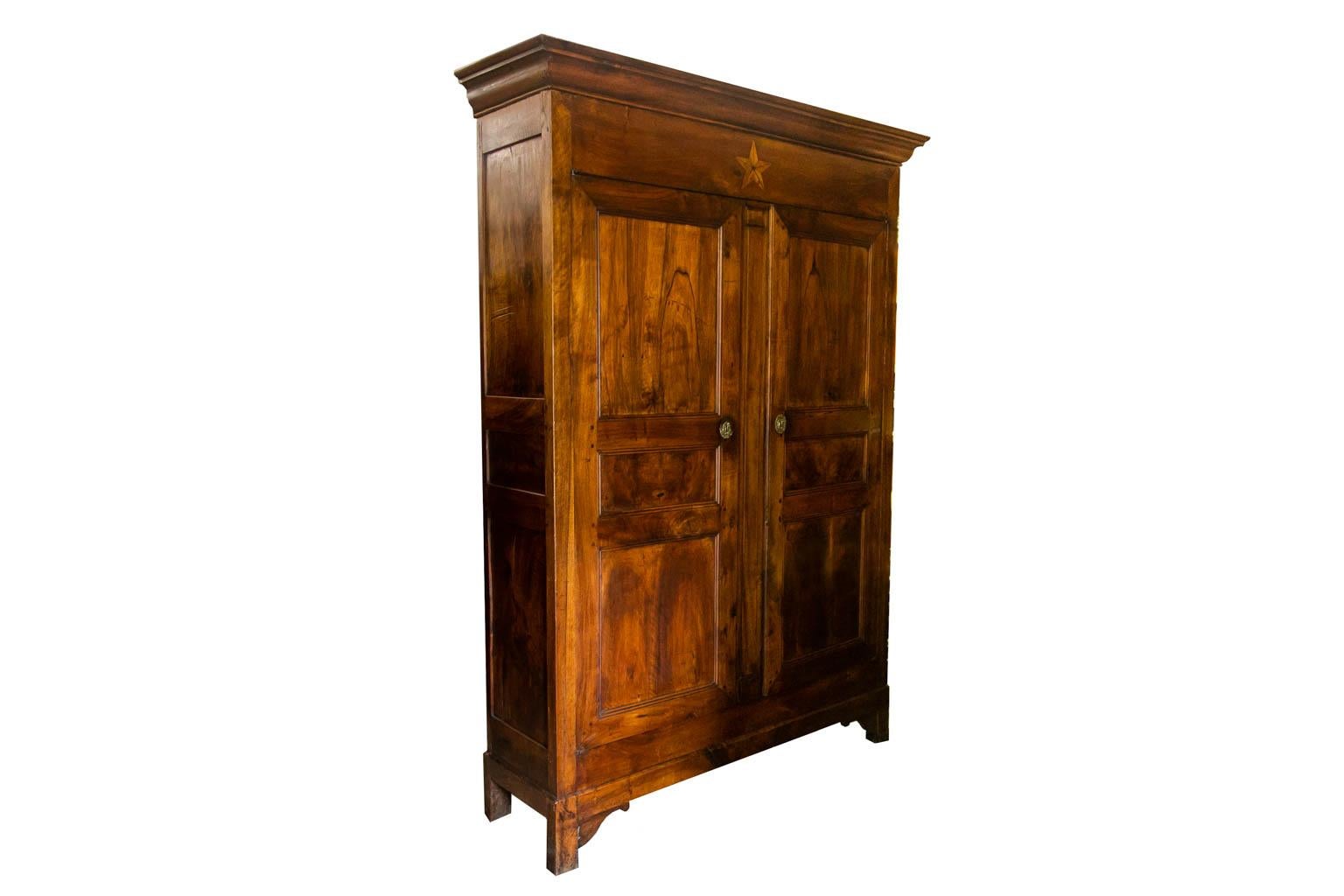 French Walnut Armoire 3