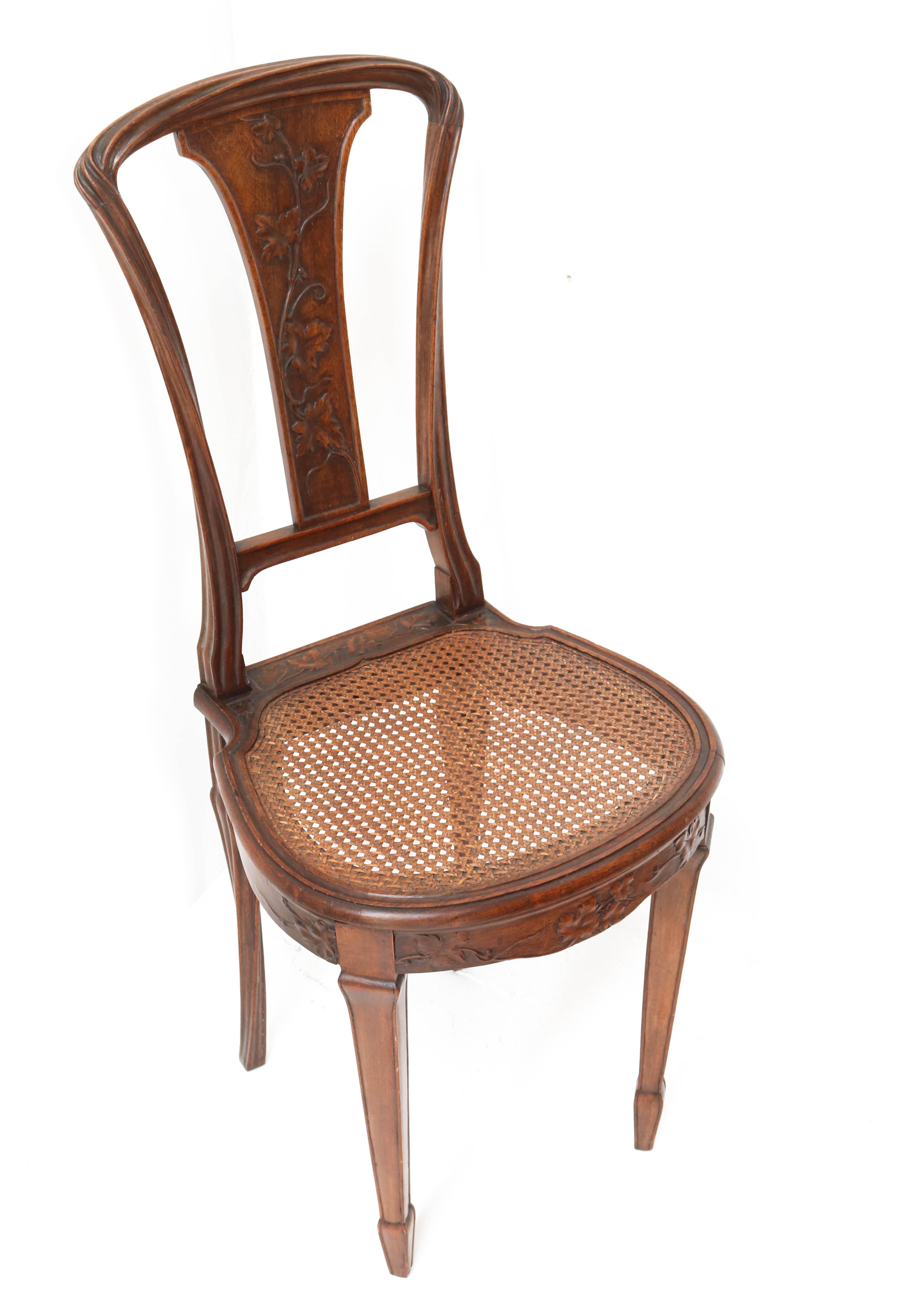 louis majorelle side chair