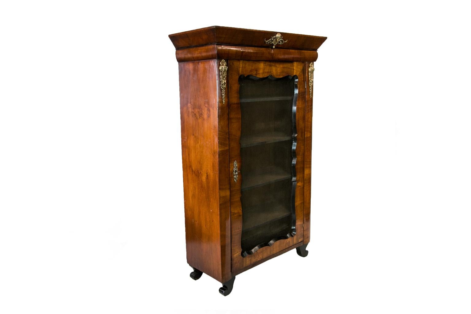 French Walnut Bookcase For Sale 4