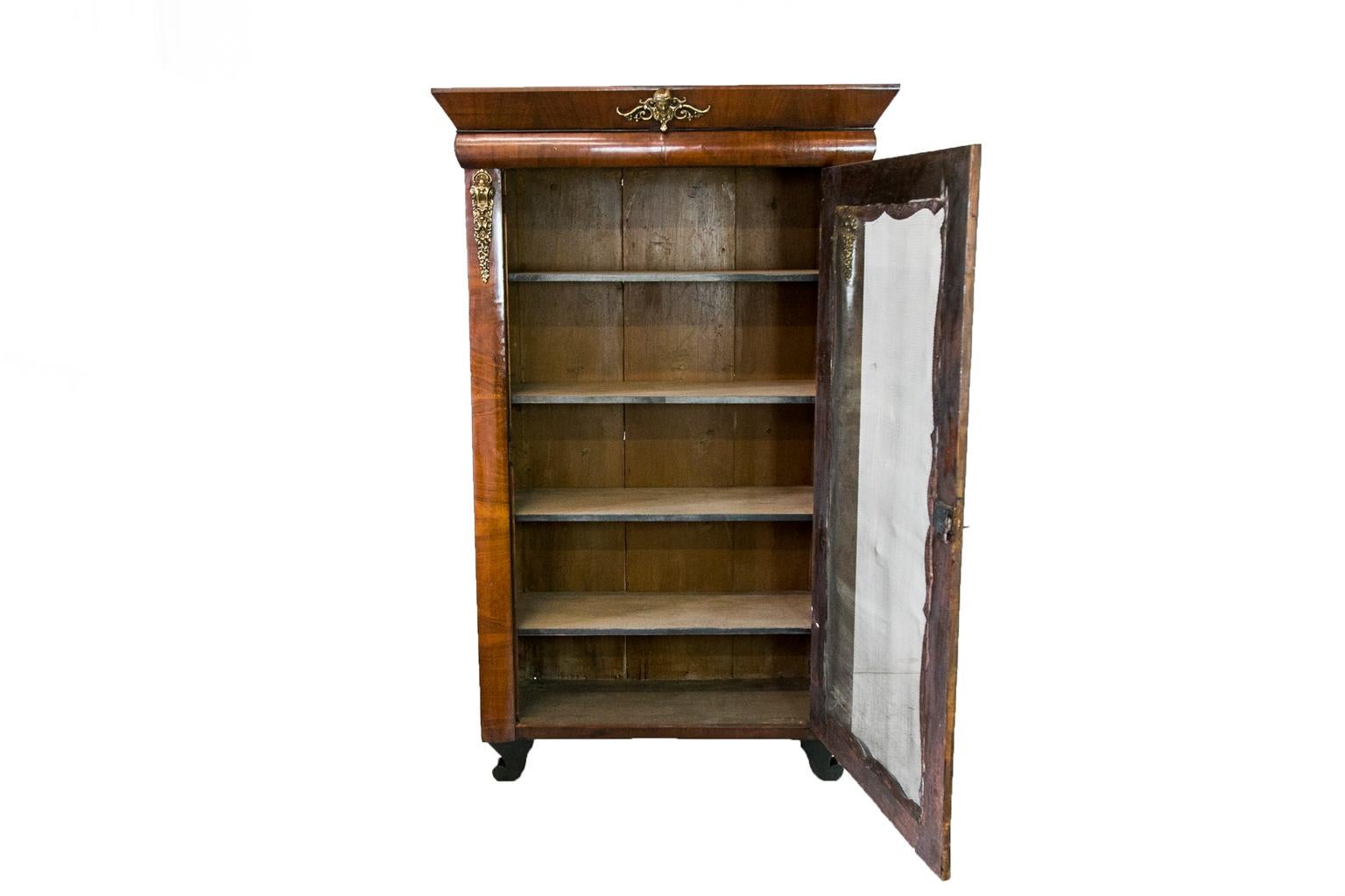French Walnut Bookcase For Sale 2