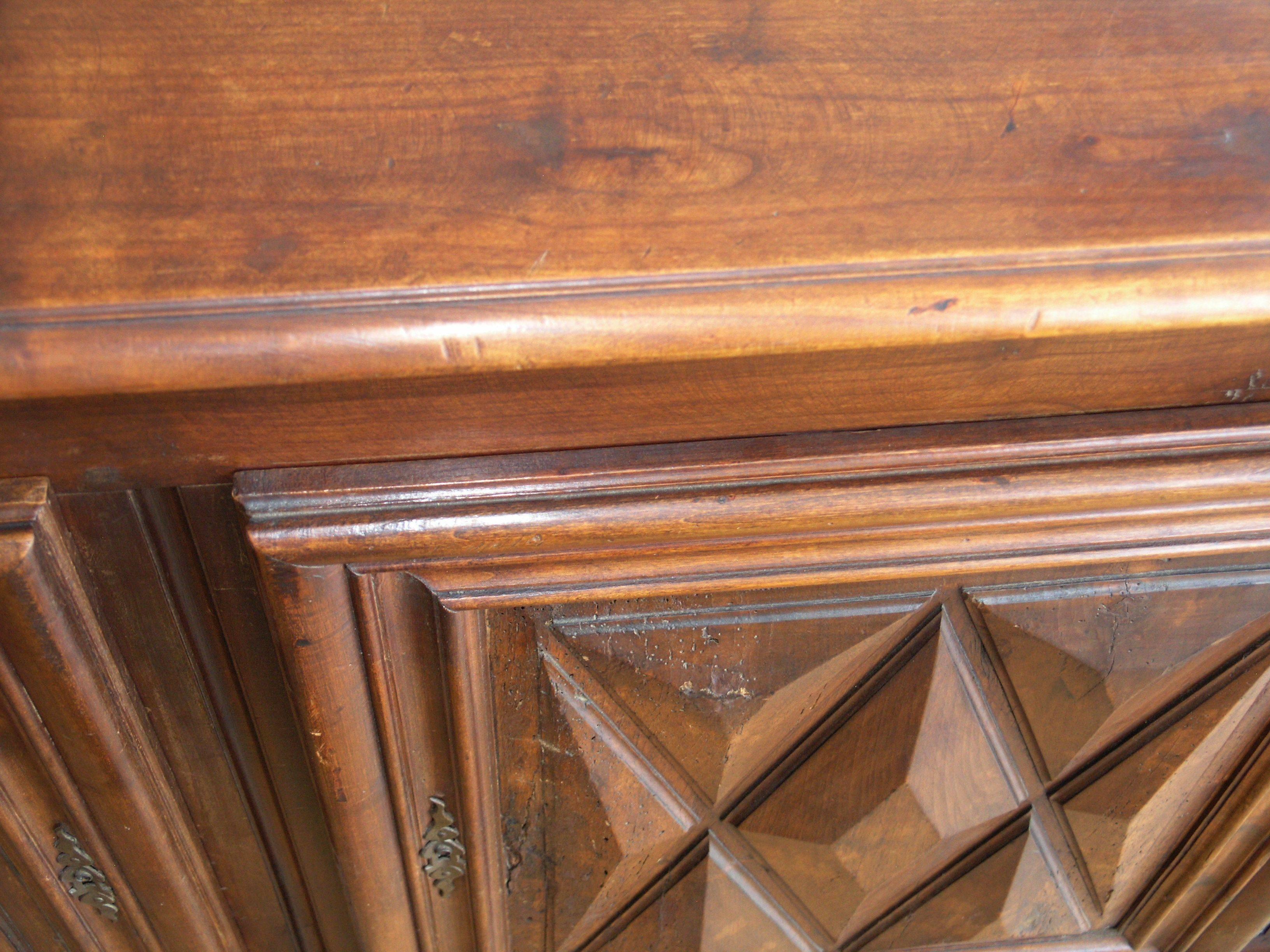 Carved French Walnut Buffet 18th Century