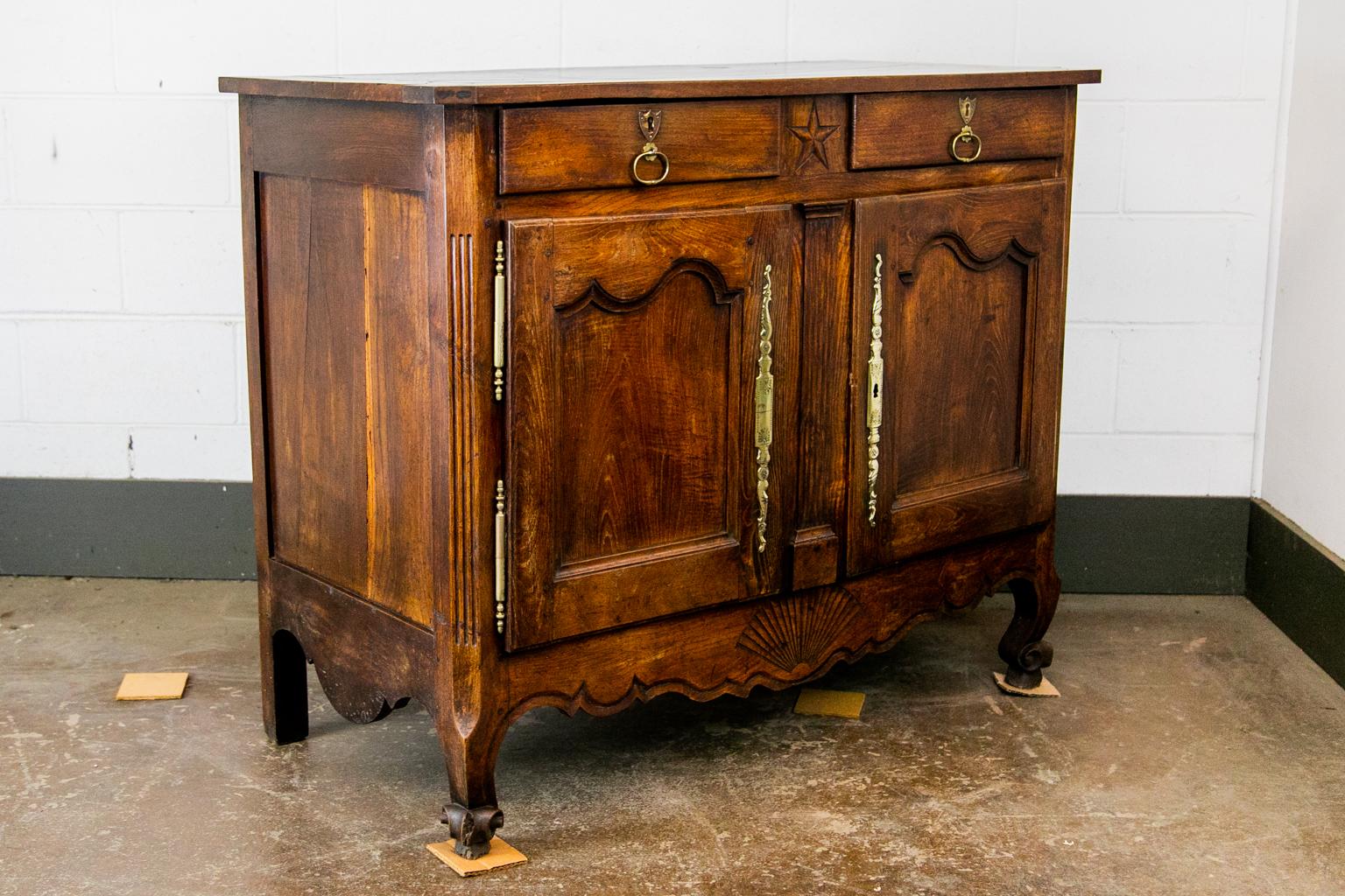 French Walnut Buffet For Sale 5