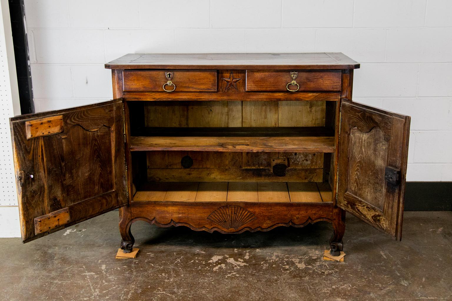 French Walnut Buffet For Sale 3