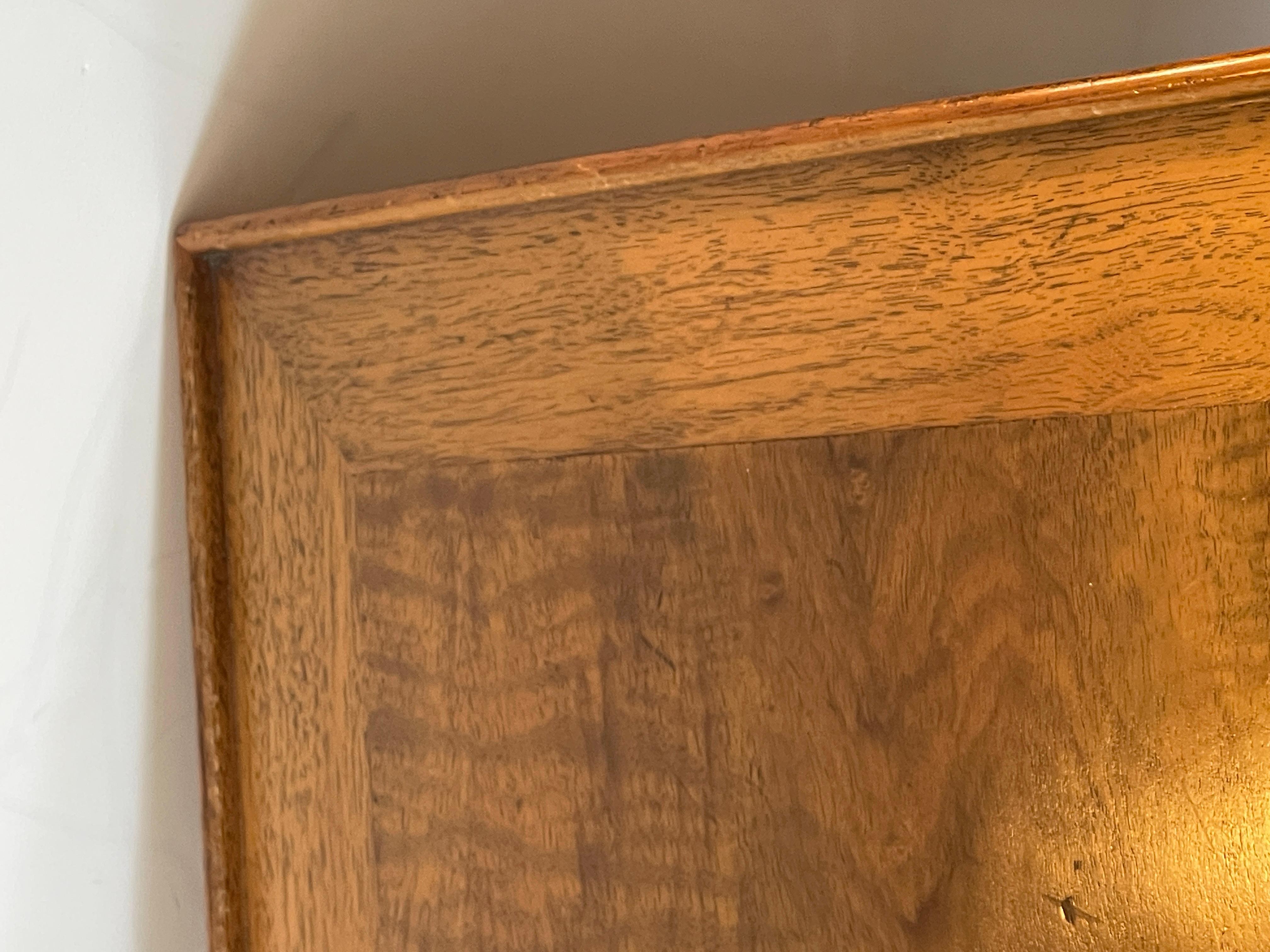 French  Walnut Carved Gallery Top & Cabriole Lags Card Table, 1940-1950 in vendita 3