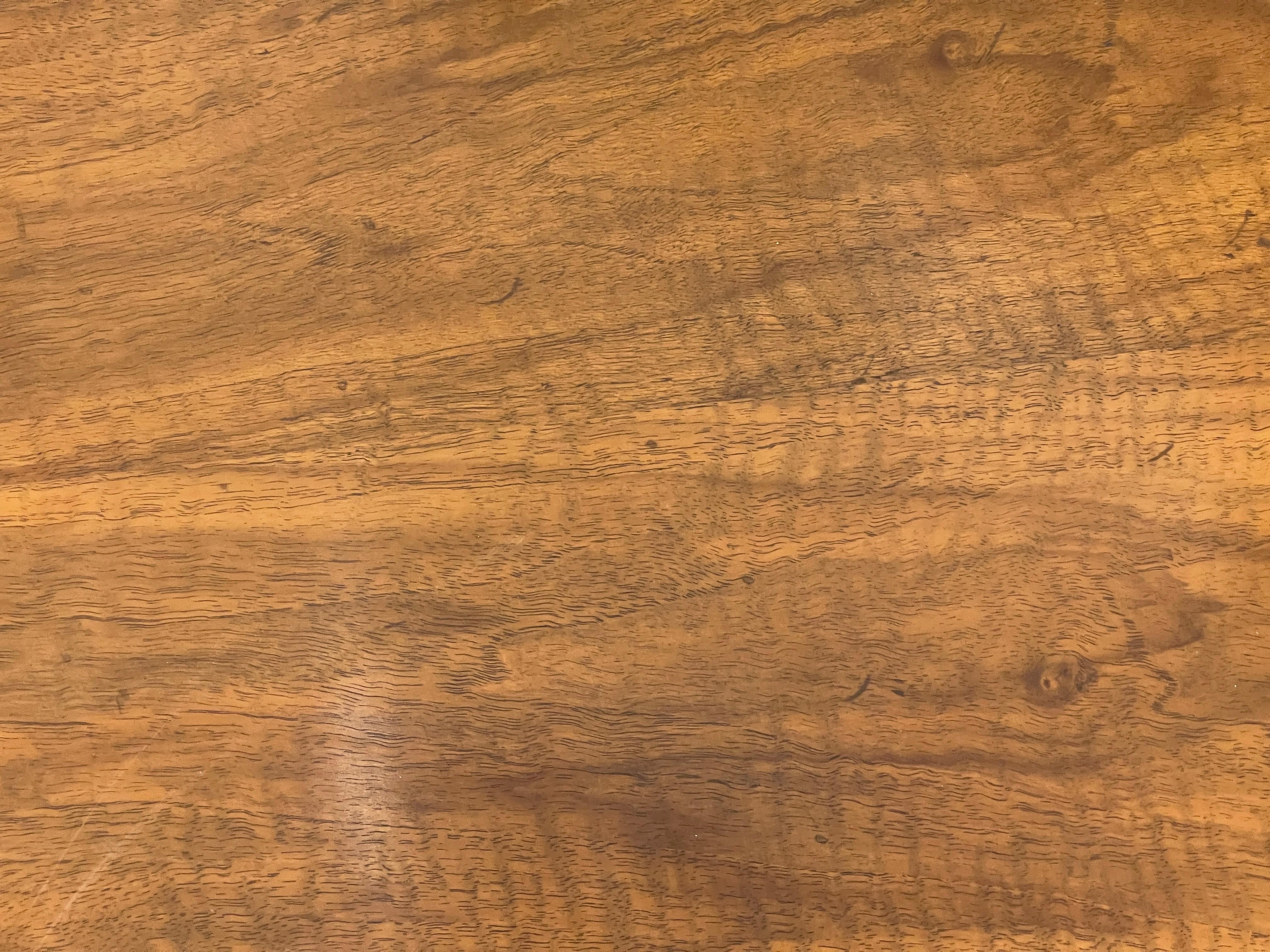 French  Walnut Carved Gallery Top & Cabriole Lags Card Table, 1940-1950 in vendita 5