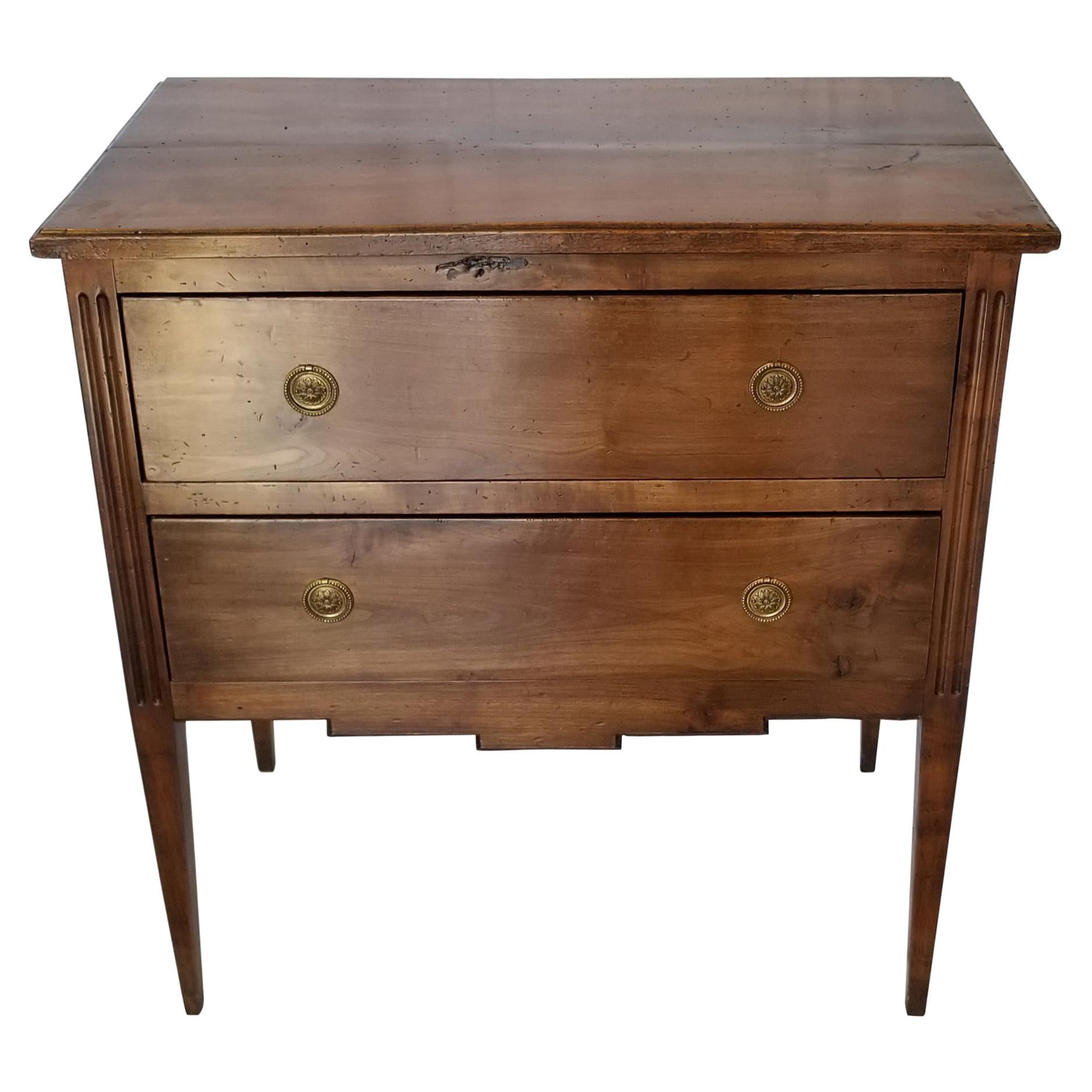 French Walnut Chest of Drawers For Sale