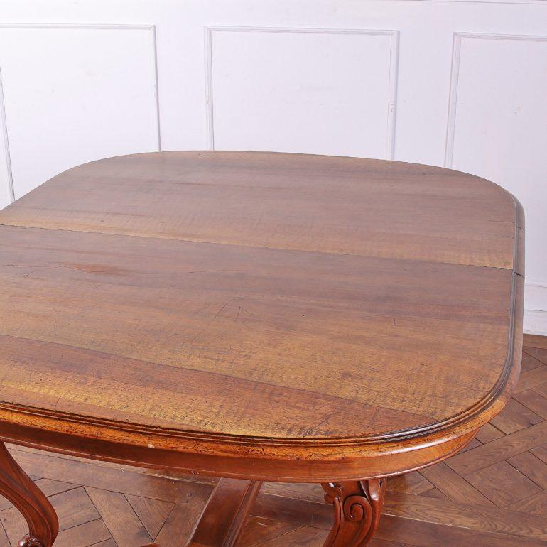 19th Century French Walnut Dining Table