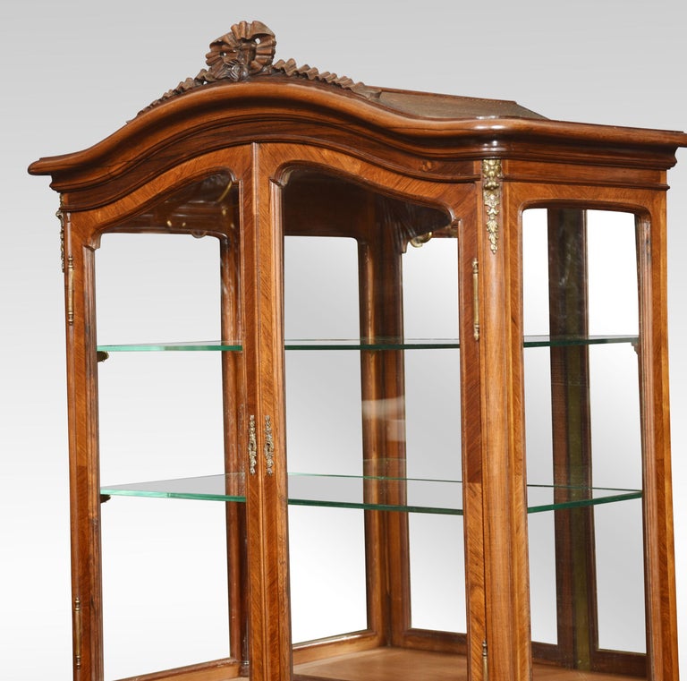 French Walnut Display For Sale at 1stDibs