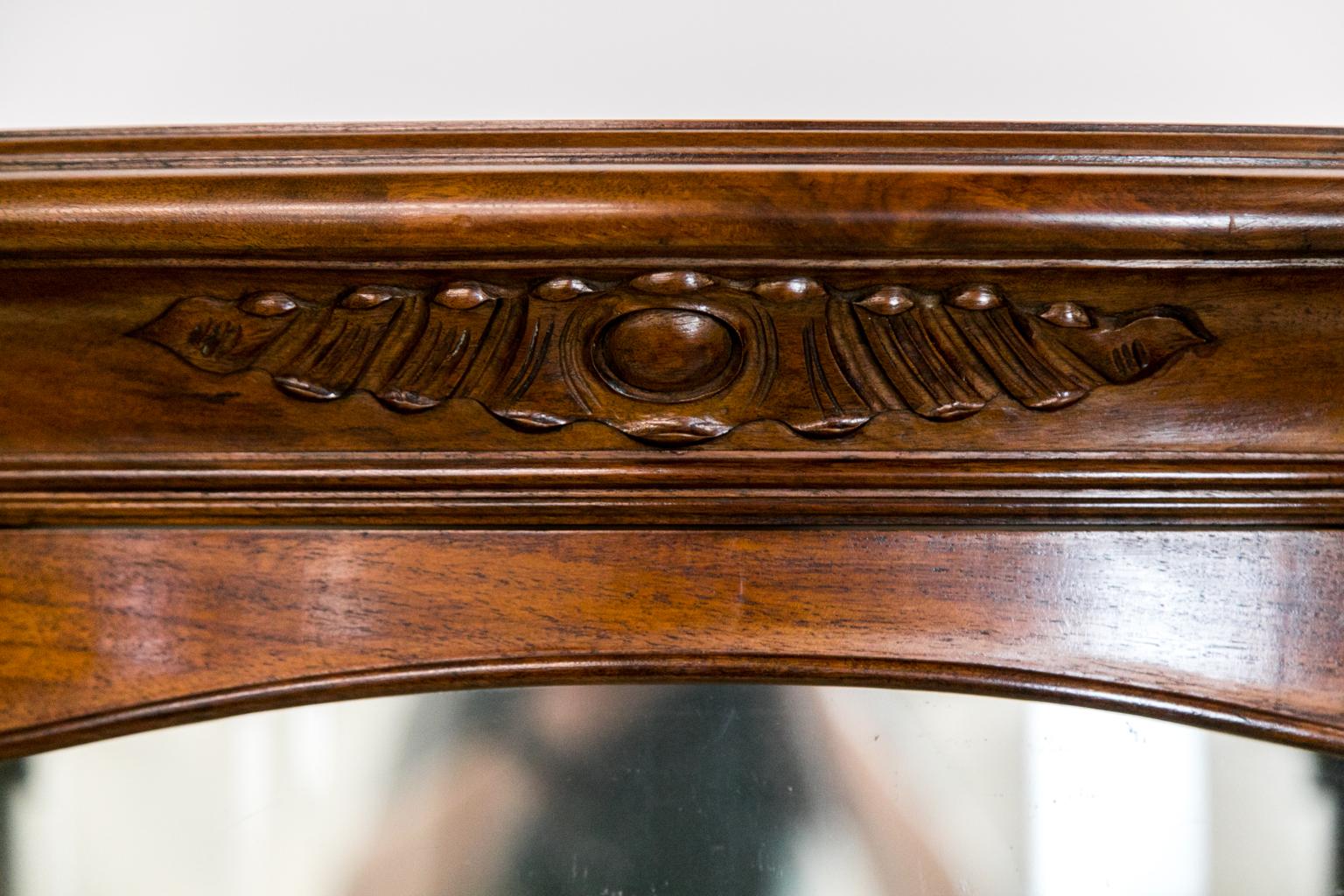 French Walnut Display Cabinet In Good Condition For Sale In Wilson, NC