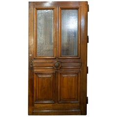 Antique French Walnut Door