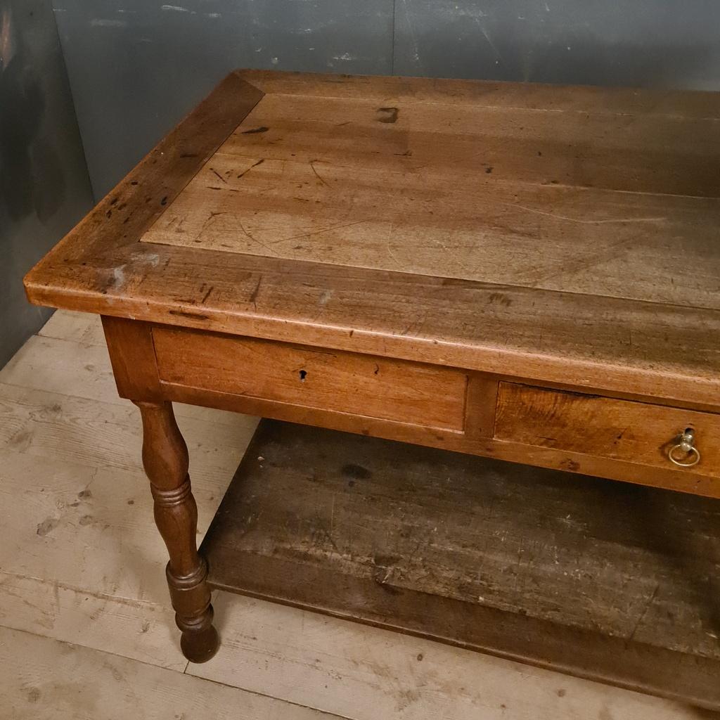 French Walnut Drapers Table 1