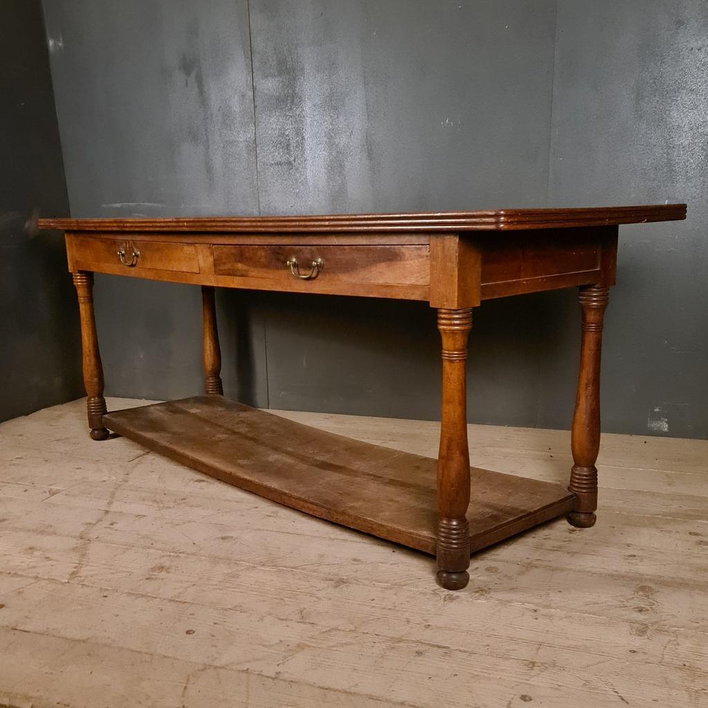 French Walnut Drapers Table 5