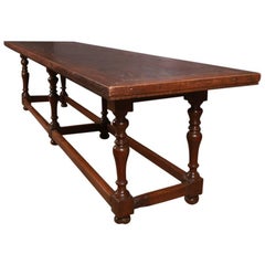 French Walnut Drapers Table