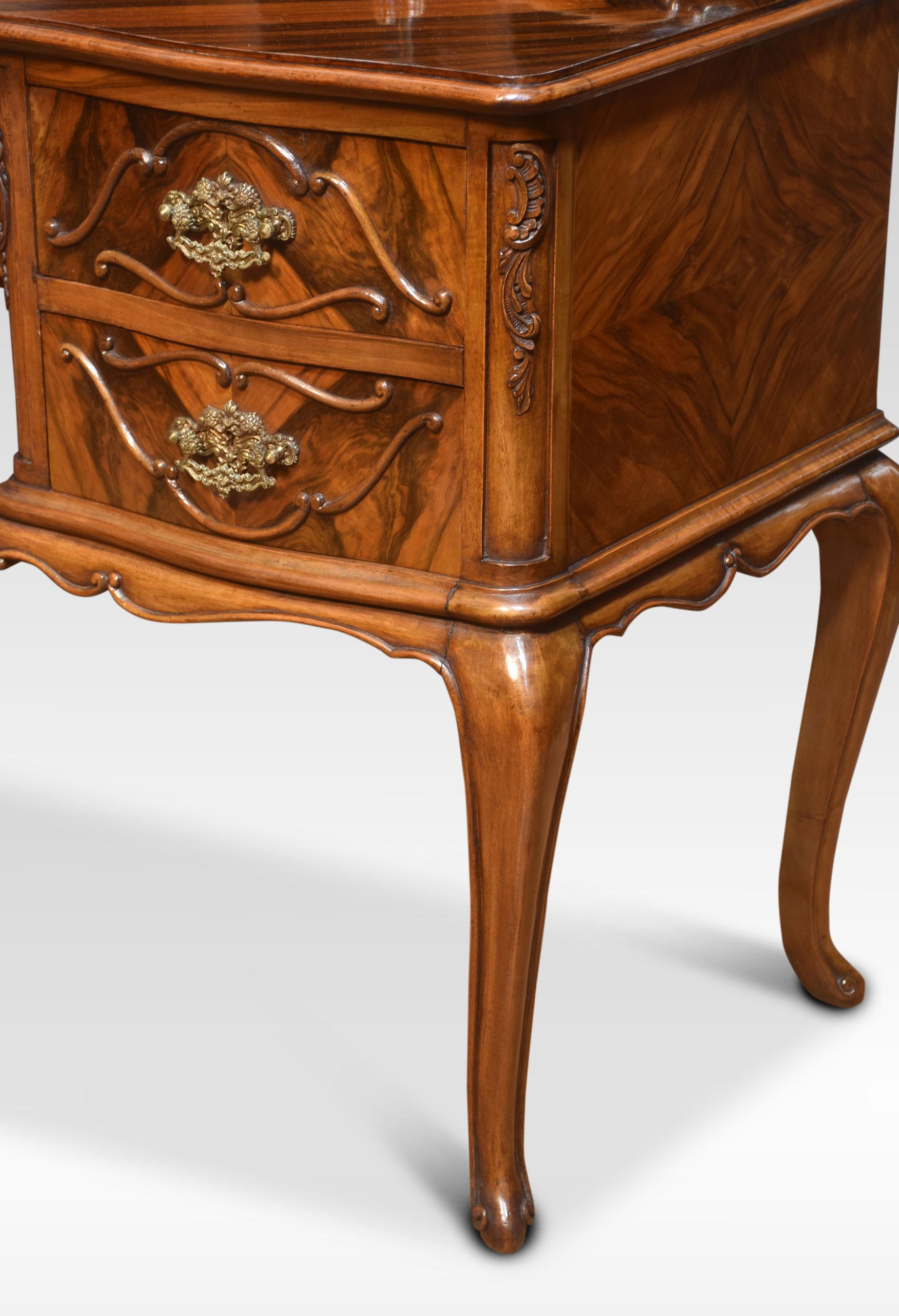 French Walnut Dressing Table 3