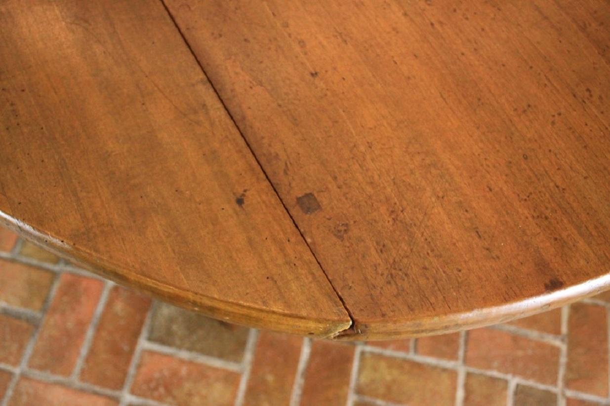 French Walnut Drop Leaf Table 5