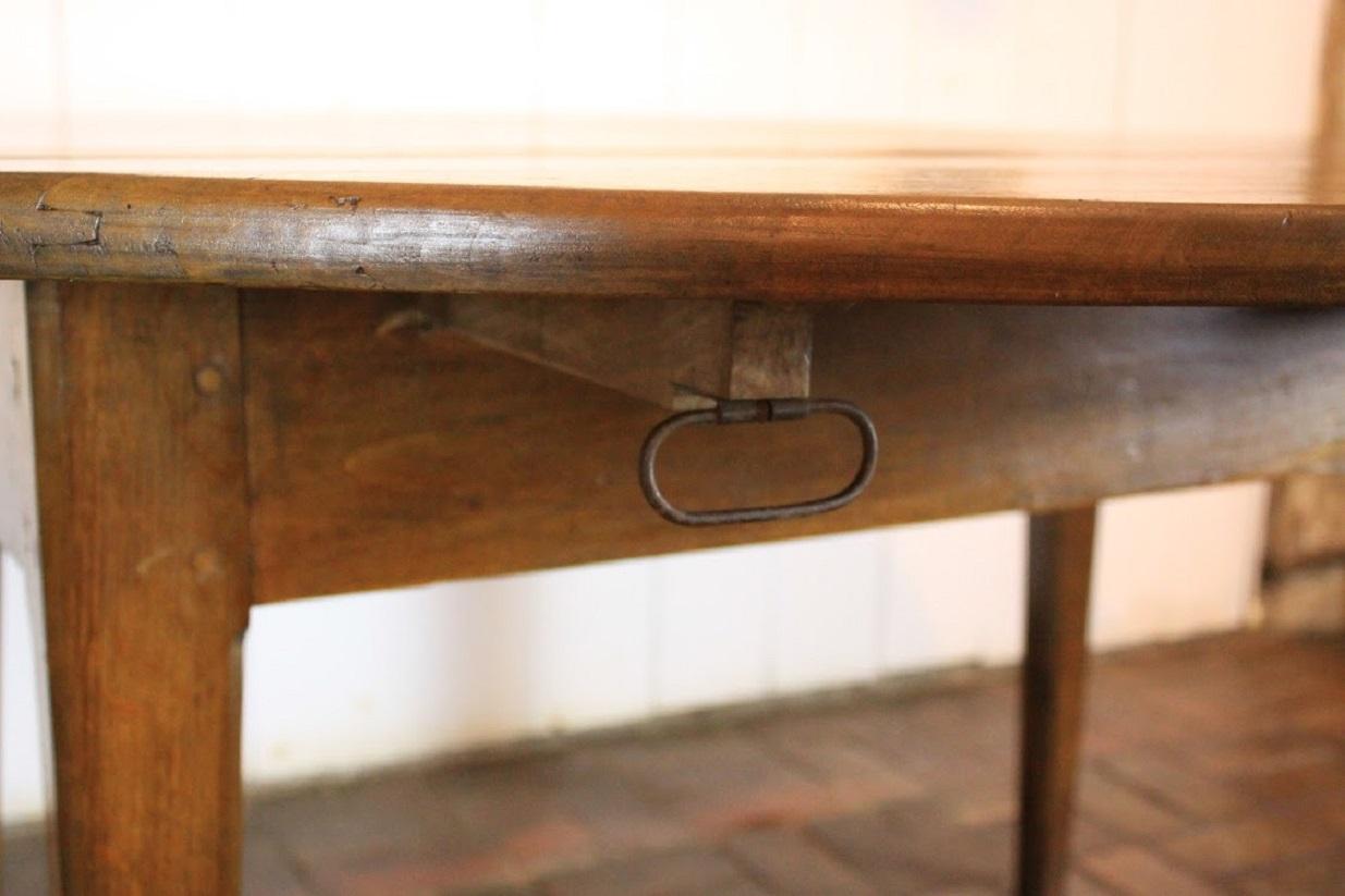 French Walnut Drop Leaf Table 2