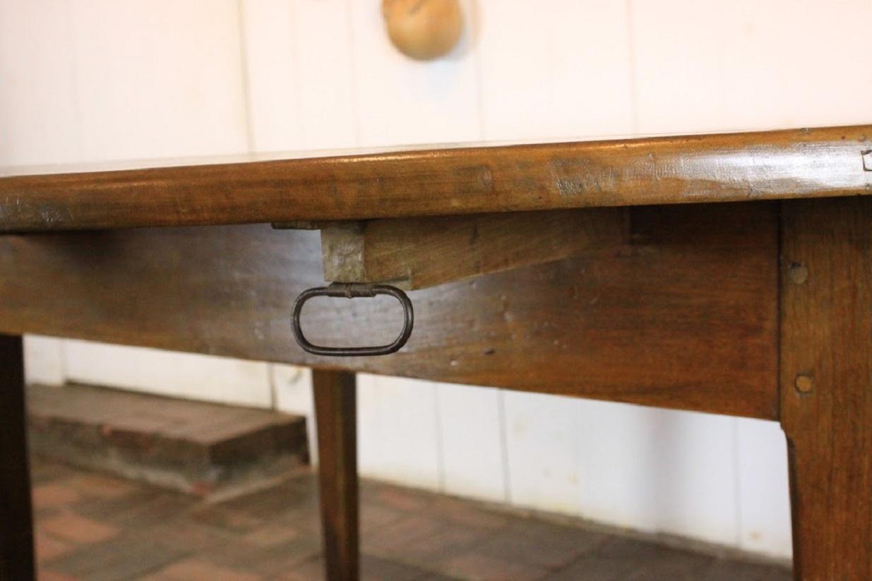 French Walnut Drop Leaf Table 3